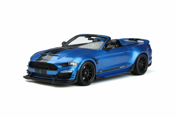 Ford Mustang Shelby Super Snake Speedster Blue 2022 1/18 GT SPIRIT GT398