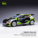 Skoda Fabia RS Rally2 #23 Rallye Monte Carlo 2023 1/18 IXO 18RMC155A.22