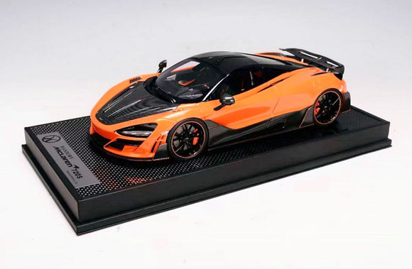 McLaren 720S Mansory 2019 Orange 1/18 TIMOTHY & PIERRE MY18-MCOE