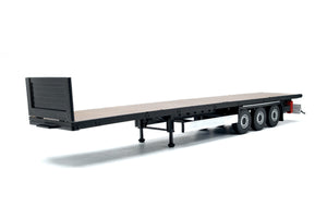 [ Pré-commande ] Remorque Plateau Transport Trailer Black 1/24 SOLIDO S2400506