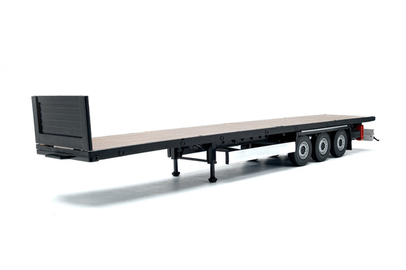 [ Pré-commande ] Remorque Plateau Transport Trailer Black 1/24 SOLIDO S2400506