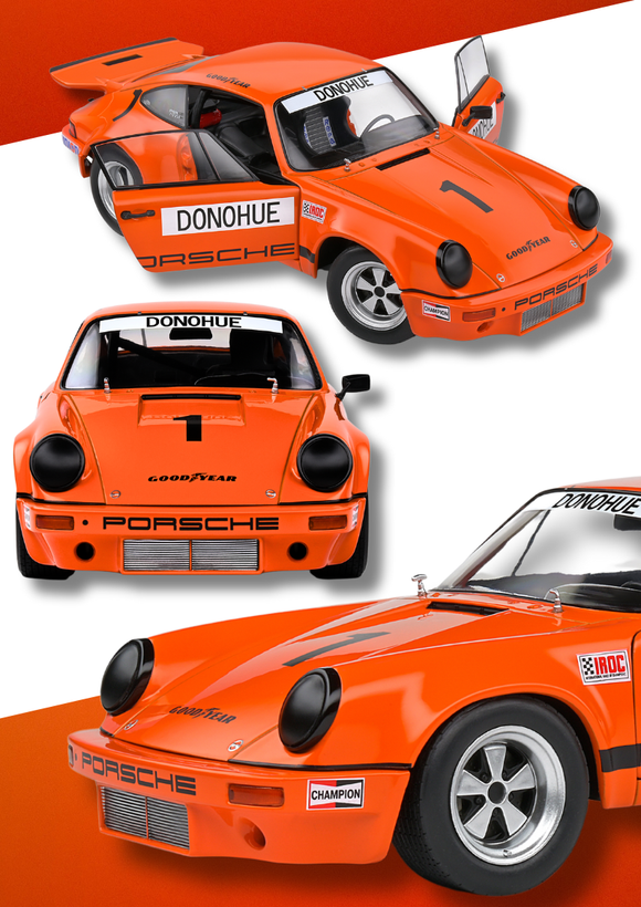 Porsche 911 Iroc Orange #1 Daytona 1974 1/18 SOLIDO S1810701