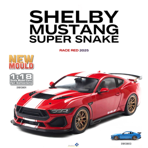 [ Pré-commande ] Ford Mustang Shelby Super Snake Blue 2025 1/18 SOLIDO S1813802