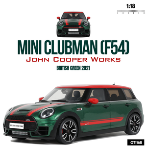 Mini Clubman JCW British Green 2021 1/18 OTTOMOBILE OT1168