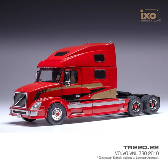 Volvo VNL 730 2010 Red 1/43 IXO TR220.22