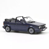 Volkswagen Golf Cabriolet Quartett 1992 Blue 1/18 NOREV 188628