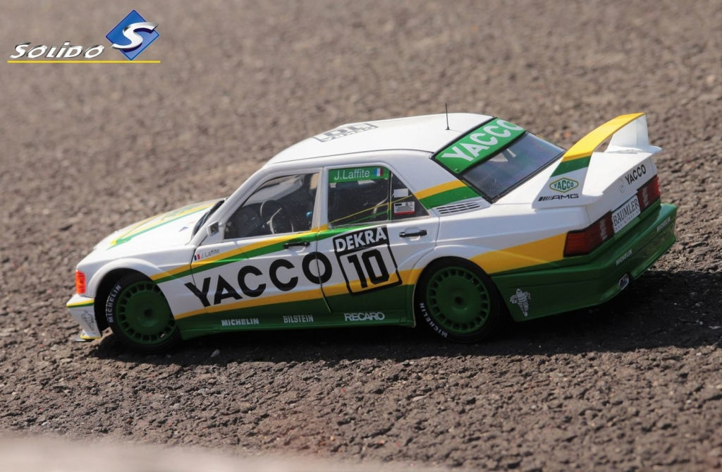 Marketplace : Mercedes-Benz 190 Evo II DTM 1992 Green/Gold - Solido - 1:18
