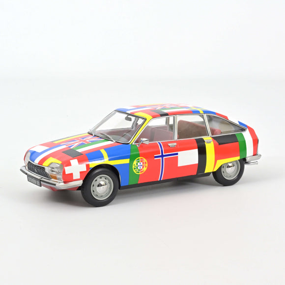 Citroën GS Flags 2nd Release 1972 1/18 NOREV 181667