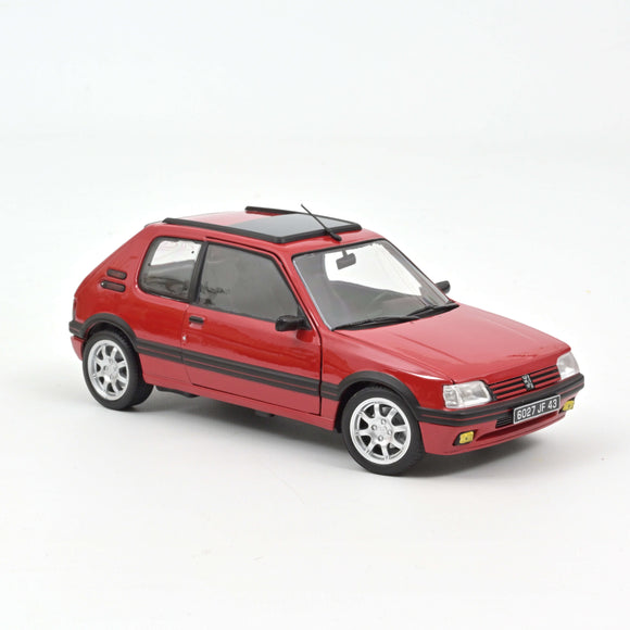  Peugeot 205 GTI 1.9 PTS 1991 Red 1/18 NOREV 184848