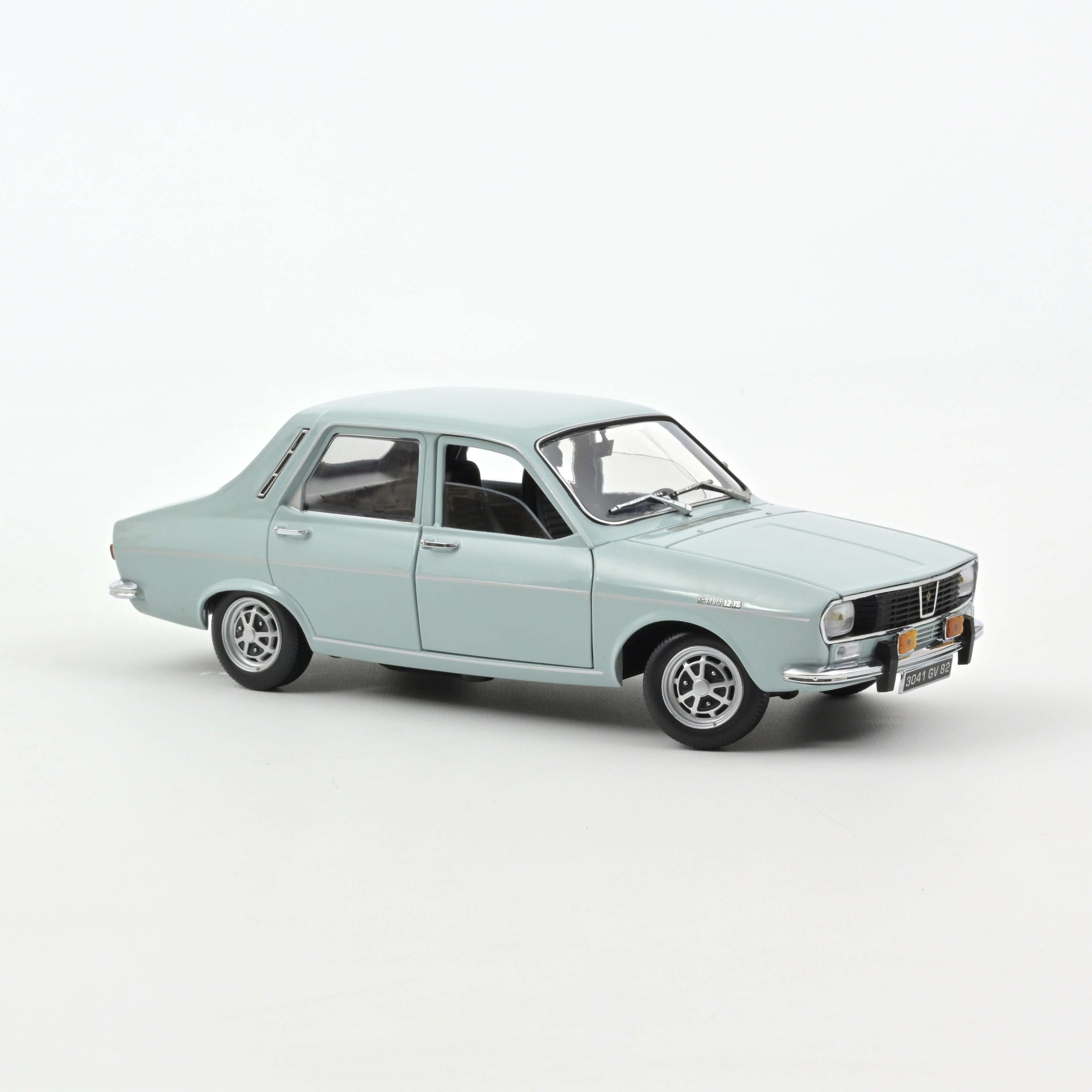 Renault 12 TS 1974 Light Blue 1 18 NOREV 185219 MaMiniature