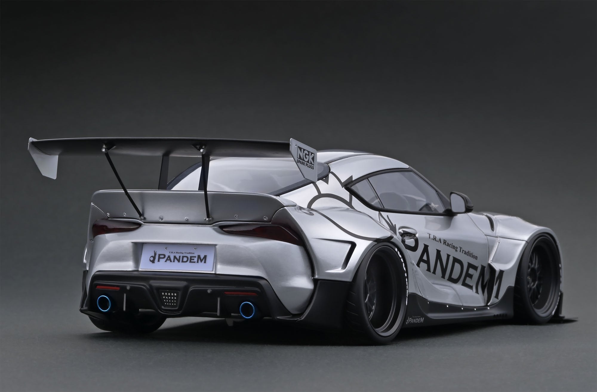 Toyota Supra Pandem A90 Silver 1/18 IGNITION IG2038 – MaMiniature.fr