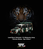 Land Rover Defender Army 1/64 MINI GT MGT00321-R