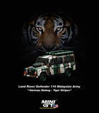 Land Rover Defender Army 1/64 MINI GT MGT00321-R
