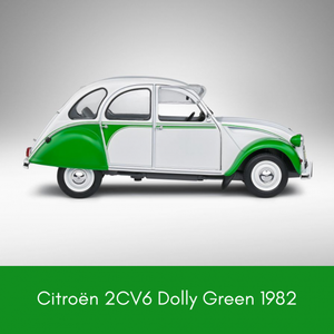 Citroën 2CV6 Dolly Green 1/18 SOLIDO S1805025