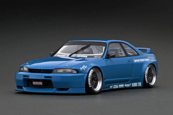 Nissan Pandem GT-R (BCNR33) Blue 1/18 IGNITION IG3026