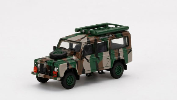 Land Rover Defender Army 1/64 MINI GT MGT00321-R