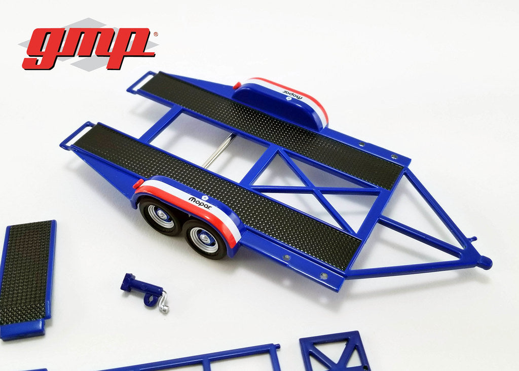 Remorque fermée - Patriotic - Auto World 1/18 - AMM1284 - Passion Diecast Remorque fermée - Patriotic - Auto World 1/18 - AMM1284 - Passion Diecast