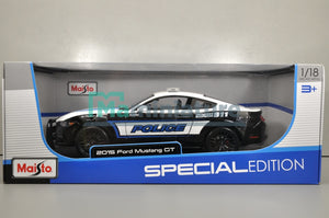 Ford Mustang GT USA Police 1/18 MAISTO