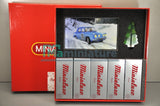 Coffret 5 Renault 8 Joyeux Noel 1/43 MINIALUXE