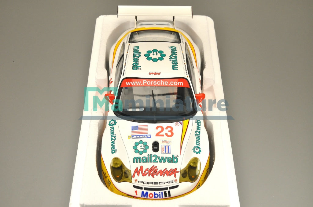 OCCASION ] Porsche 911 GT3 RSR 12H SEBRING 2004 1/18 MINICHAMPS