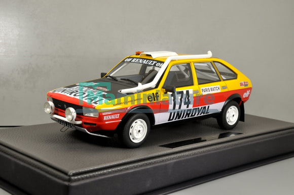 Renault 20 #174 Rallye Paris Dakar 1981 1/18 TOP MARQUES