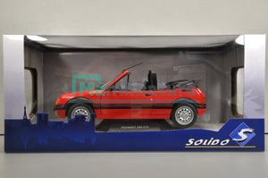 Peugeot 205 CTI Mk1 1989 Rouge 1/18 SOLIDO S1806201
