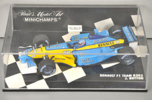 Renault F1 Team R202 Button 2002 1/43 MINICHAMPS