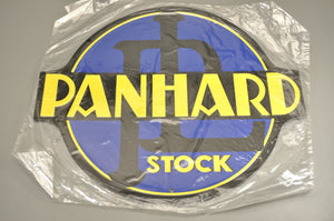 Plaque métal publicitaire " Panhard Stock "