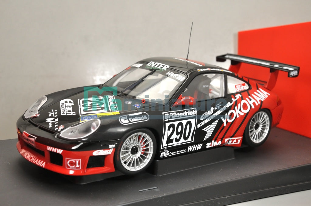 オートアート1/18　ポルシェ911 GT3 RS YOKOHAMA Autoart 1:18 Porsche 911(996) GT3 RSR Nurburgring 2005