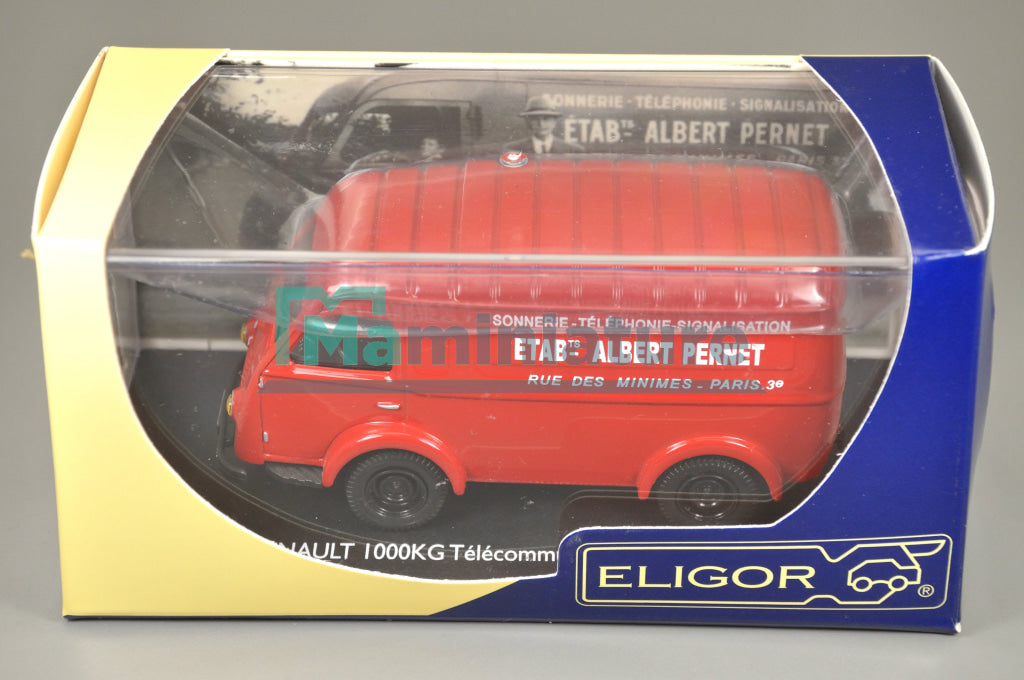 ELIGOR France. Modèle réduit 1/43, camion Renault et remorqu