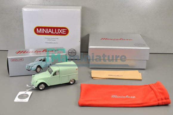 Coffret Citroën 2cv Camionnette 1/43 MINIALUXE