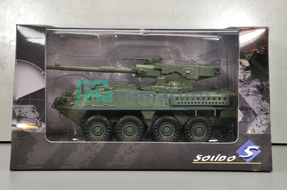 Militaire M1128 MGS Stryker Green Camo 1/48 SOLIDO S4800201