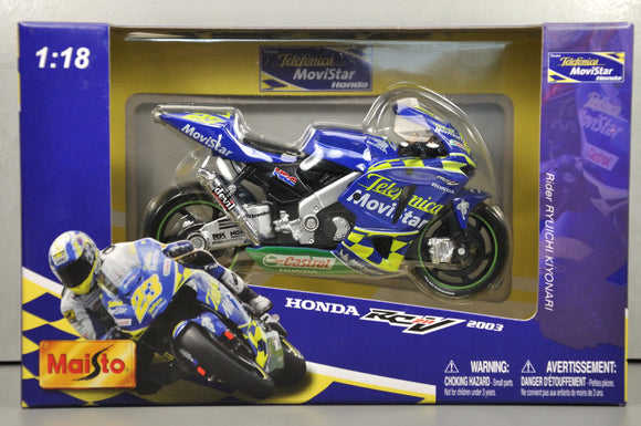 Honda RC211V Kiyonari 2003 1/18 MAISTO