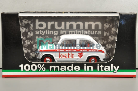 Fiat 600D Lovable 1965 1/43 BRUMM
