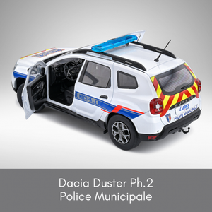Dacia Duster " Police Municipale " 1/18 SOLIDO S1804606