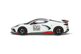 Chevrolet Corvette C8 Pace Car 2020 Arctic White 1/18 GT SPIRIT GT370