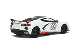 Chevrolet Corvette C8 Pace Car 2020 Arctic White 1/18 GT SPIRIT GT370