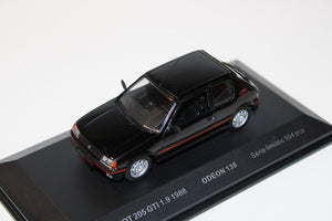 Peugeot 205 GTI 1.9 Noir 1/43 ODEON ODEON138