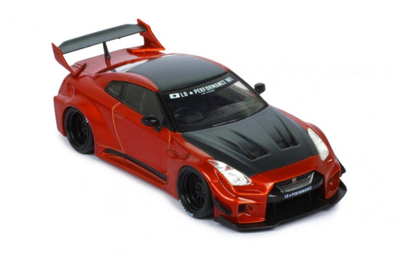 Nissan 35GT-RR LB Silhouette Works GT 2019 Red 1/43 IXO MOC313