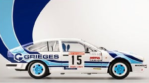 [ Pré-commande ] Alfa Roméo GTV6 Rallye des Garrigues 1986 1/18 SOLIDO S1802305