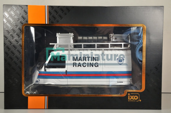 Fiat 242 Van Team Martini Racing Rallye Assistance 1/18 IXO