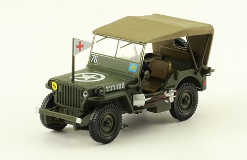 Jeep Willys MB Militaire 1/43 ALTAYA