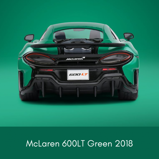 McLaren 600LT Green 1/18 SOLIDO S1804504