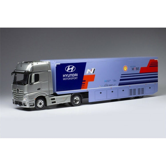 Mercëdes-Benz Actros MP4 Hyundai Motorsport WRC Transport 1/43 IXO TTR019