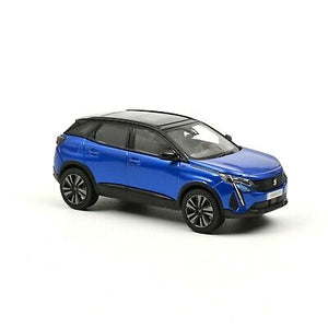 Peugeot 3008 GT Black Pack 2021 Vertigo Blue 1/43 NOREV 473919