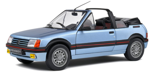 Peugeot 205 CTI Blue 1989 1/18 SOLIDO S1806203