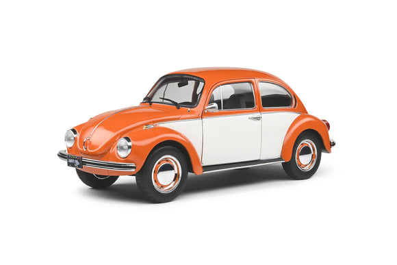 VW Beetle 1303 Bi-Color Orange 1974 1/18 SOLIDO S1800515