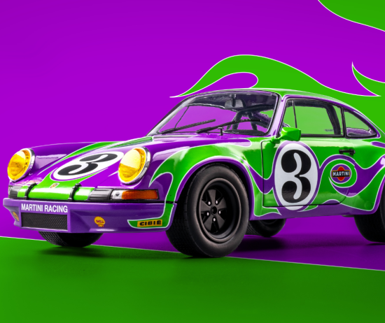 Porsche Hippy Tribute Purple 1973 1/18 SOLIDO S1801117
