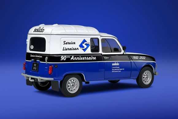 Renault R4 F4 90Th Anniversary Edition 1/18 SOLIDO S1802207