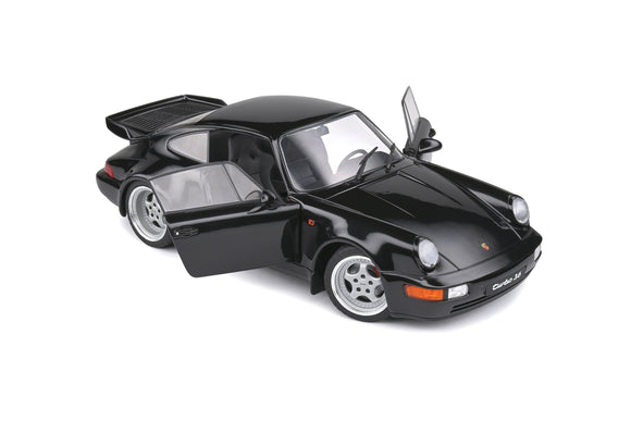 Porsche 964 Turbo Black 1/18 SOLIDO S1803404